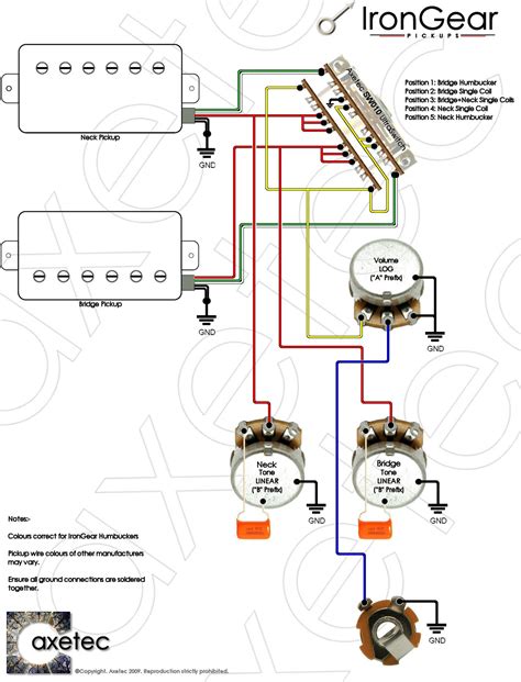 guitar wiring diagrams  pickups  volume wiring light