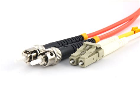 2m Multimode Fiber Optic Cable 50 125 Lc To St