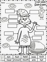 Seuss Dr Preschool Activities Kindergarten Crafts Am Sam Cut Sheet Book Activity Week Worksheets Worksheet Printables Suess Sheets Math Glue sketch template