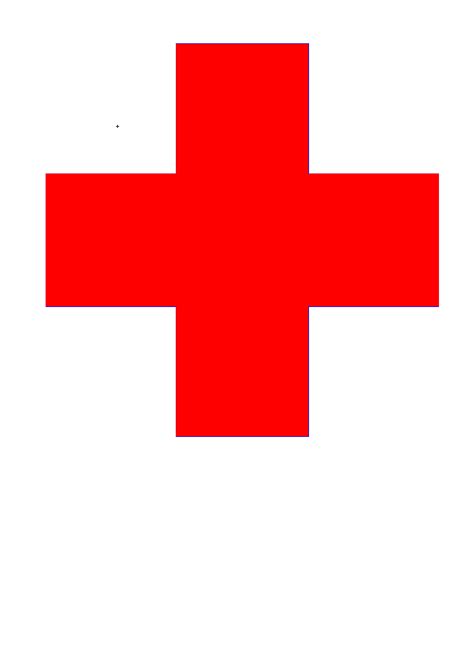 red cross signs  symbols clipart