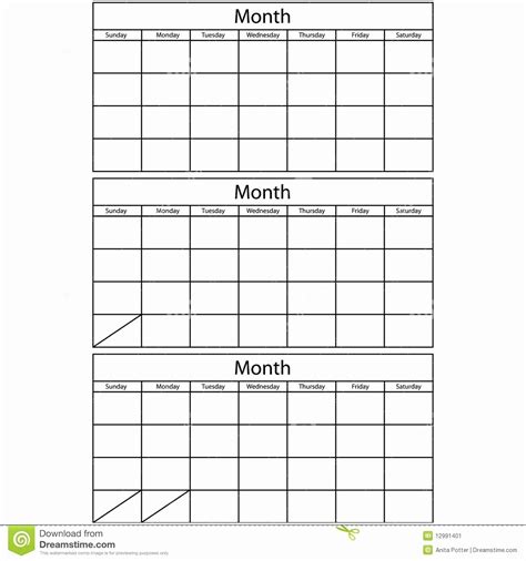 month printable calendar  choice