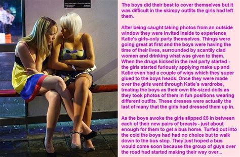 Emily S Tg Captions Girls Only Party Gets Some Unexpected