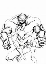 Venom Spiderman Ausmalbilder Carnage Coloriage Ausmalbild Superhero Bestcoloringpagesforkids Helden Weihnachten Jungen Coloringhome sketch template