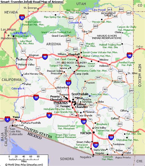 map  arizona click   city maps travels pinterest city maps  city