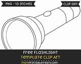 Flashlight sketch template