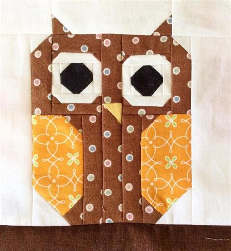 cute owl quilt block craftsy owl quilt pattern owl quilt owl baby