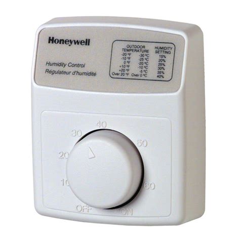 honeywell humidistat humidifier control hb  home depot