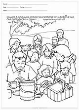 Religioso Ensino Atividade Atividades Oração Samaritano sketch template