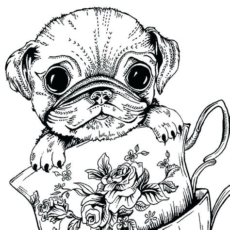 cute puppy coloring pages dogs  puppies
