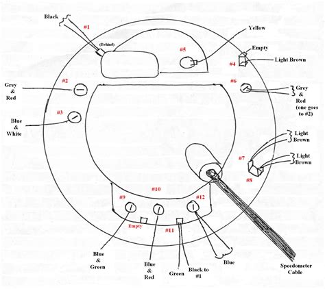 auto gauge speedometer wiring diagram