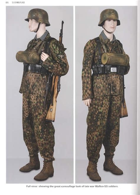 Waffen Ss Camouflage Uniforms Vol 2 M44 Drill Uniforms