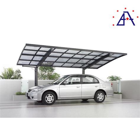 metal carport frame parts aluminum industrial profile  car parking shade tents canopy aag