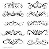 Clipart Wedding Flourish Clip Squiggle Library Cliparts sketch template