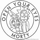 Morty Rick Coloring Pages Eyes Open Xcolorings 1024px 121k Resolution Info Type  Size Jpeg sketch template