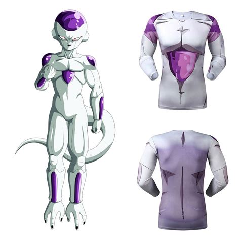 Dragon Ball Z Frieza Final Form Men S Fitted Long Sleeve T