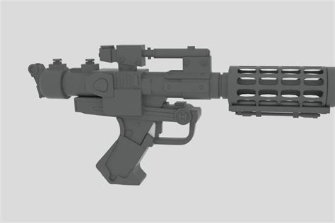lis laser gun pistol high quality  weapons creative market
