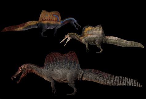 isle spinosaurus model fixed   skins  endoskeleton  deviantart