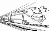 Colorare Treno Speed Disegni Bambini Csx Getdrawings Printmania sketch template