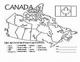 Canada Blank Kids Map Provinces Quiz Label Province Maps French Geography Studies Social Info sketch template