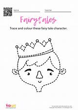 Tracing Worksheets Fairytales Kidpid sketch template