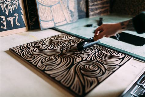 woodblock printmaking woosah outfitters