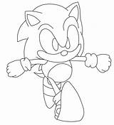 Sonic Tails Ausmalbilder Knuckles Exe Malvorlagen Ausdrucken Coloringhome Desde sketch template