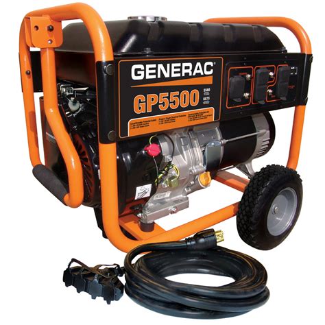 shop generac gp  running watts portable generator  generac engine  lowescom