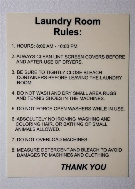 laundry rules laundry shop laundromat business laundry mat