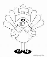 Thanksgiving Coloring Turkeys Turkey Pages Color sketch template