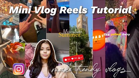 viral instagram mini vlog reels editing tutorial    mini