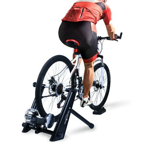 fluid bike trainer indoor exercise trainer stand    bicycle  quiet real road feel