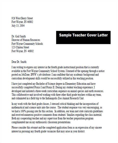 letter  intent  teacher  letter template collection vrogue