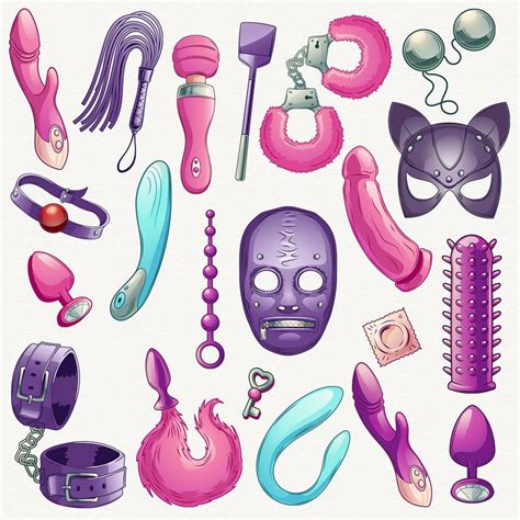 Sex Toys Clipart Intimate Toy Sex Play Dildo Clipart Plug Etsy