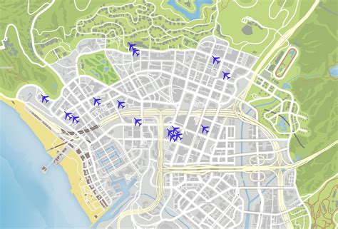 gta  grid map