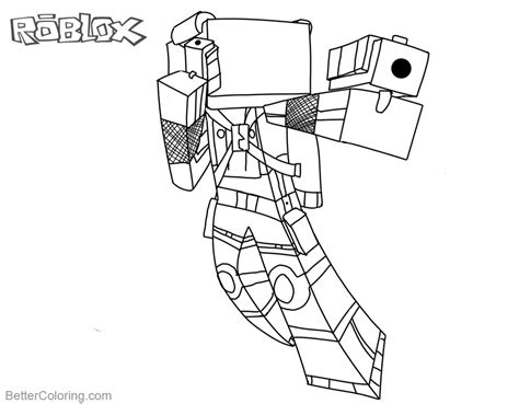 roblox minecraft coloring pages fighting  printable coloring pages