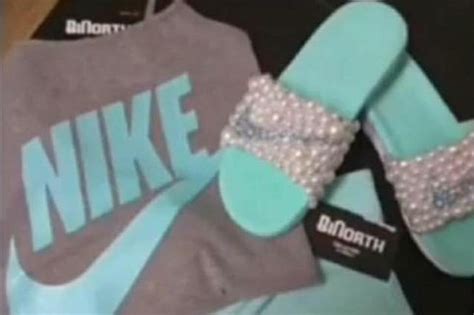 Is This Nike Sportswear Grey And Blue Or Pink And White Metro News
