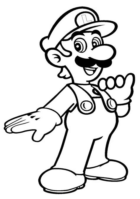 printable coloring pages mario customize  print