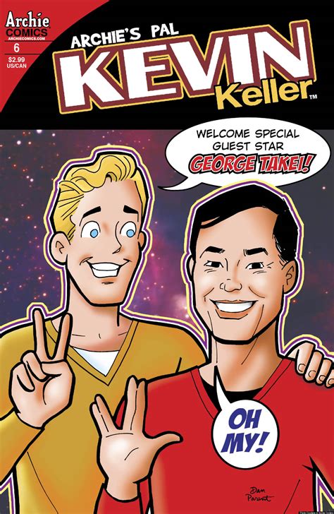 george takei makes appearance in archie comics kevin
