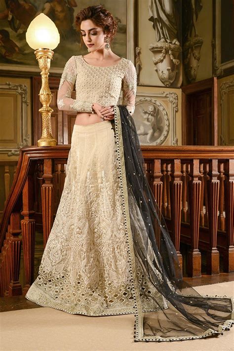 maria b embroidered formal winter dresses collection 2018 2019