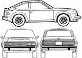 Amc Blueprints Amx Spirit 1980 Coupe Satsuma sketch template