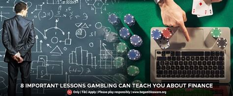 important lessons gambling  teach   finance