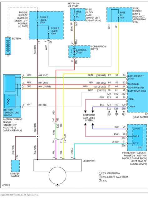 nissan altima alternator wiring diagram wiring diagram