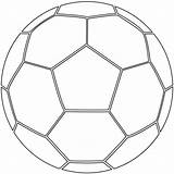 Ball Soccer Coloring Pages Printable Categories sketch template