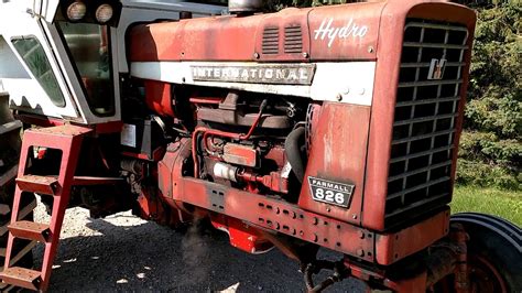 farmall  hydro diesel tractor youtube