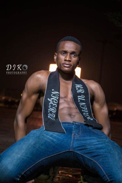 Ripped Mr Universe Nigeria 2014 Francis Beacon Goes