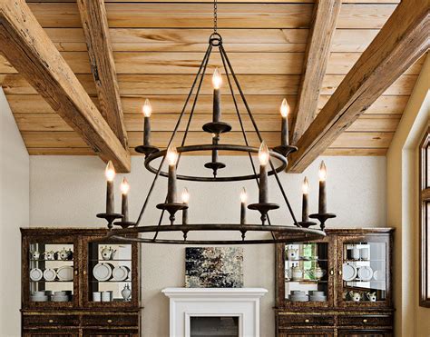 Farmhouse Style Lighting Traditional Home