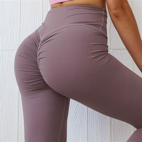colorvalue high quality scrunch booty fitness athletic leggings women