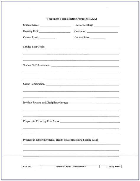 substance abuse treatment plan template