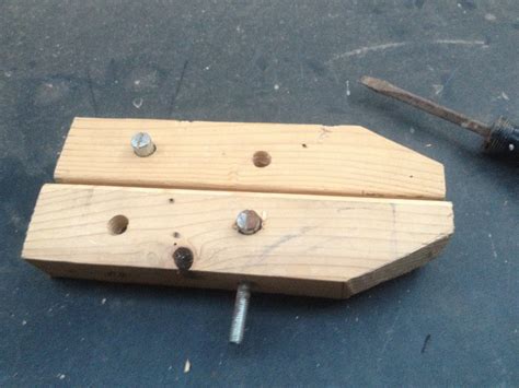 diy wood clamp  steps  pictures instructables