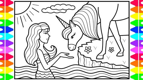 draw  mermaid  unicorn  kids mermaid  unicorn drawing